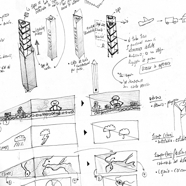 packaging DHL, diseño grafico