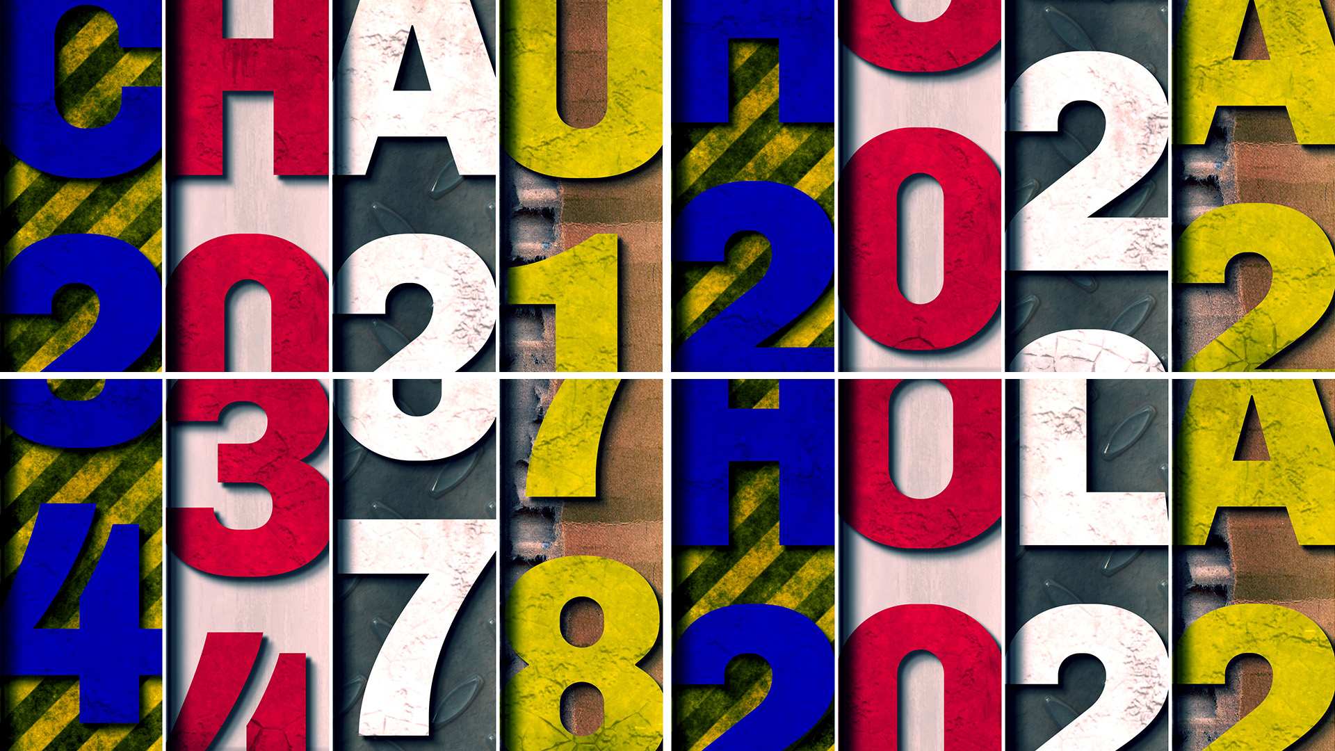 2022, año nuevo, motion graphics, giif animado, new year