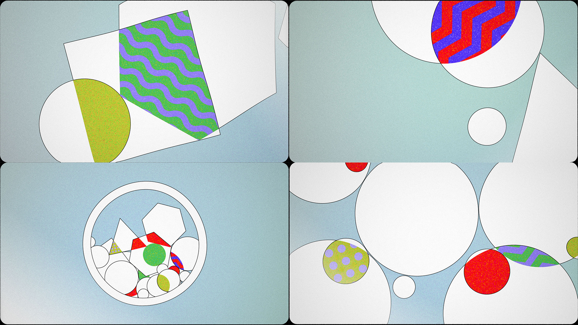 motion graphics, diseño grafico, circulos movimiento