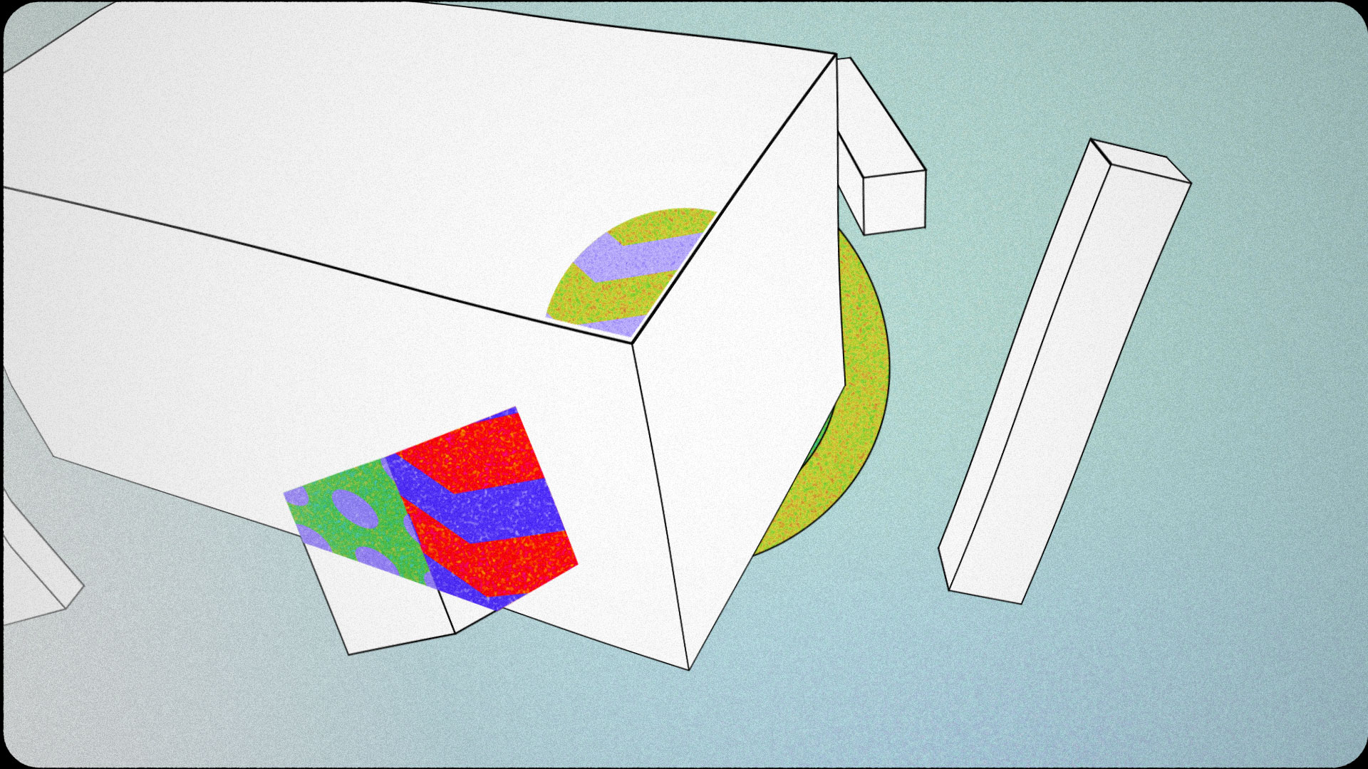 motion graphics, after effects, abstraccion, 3d, cubos