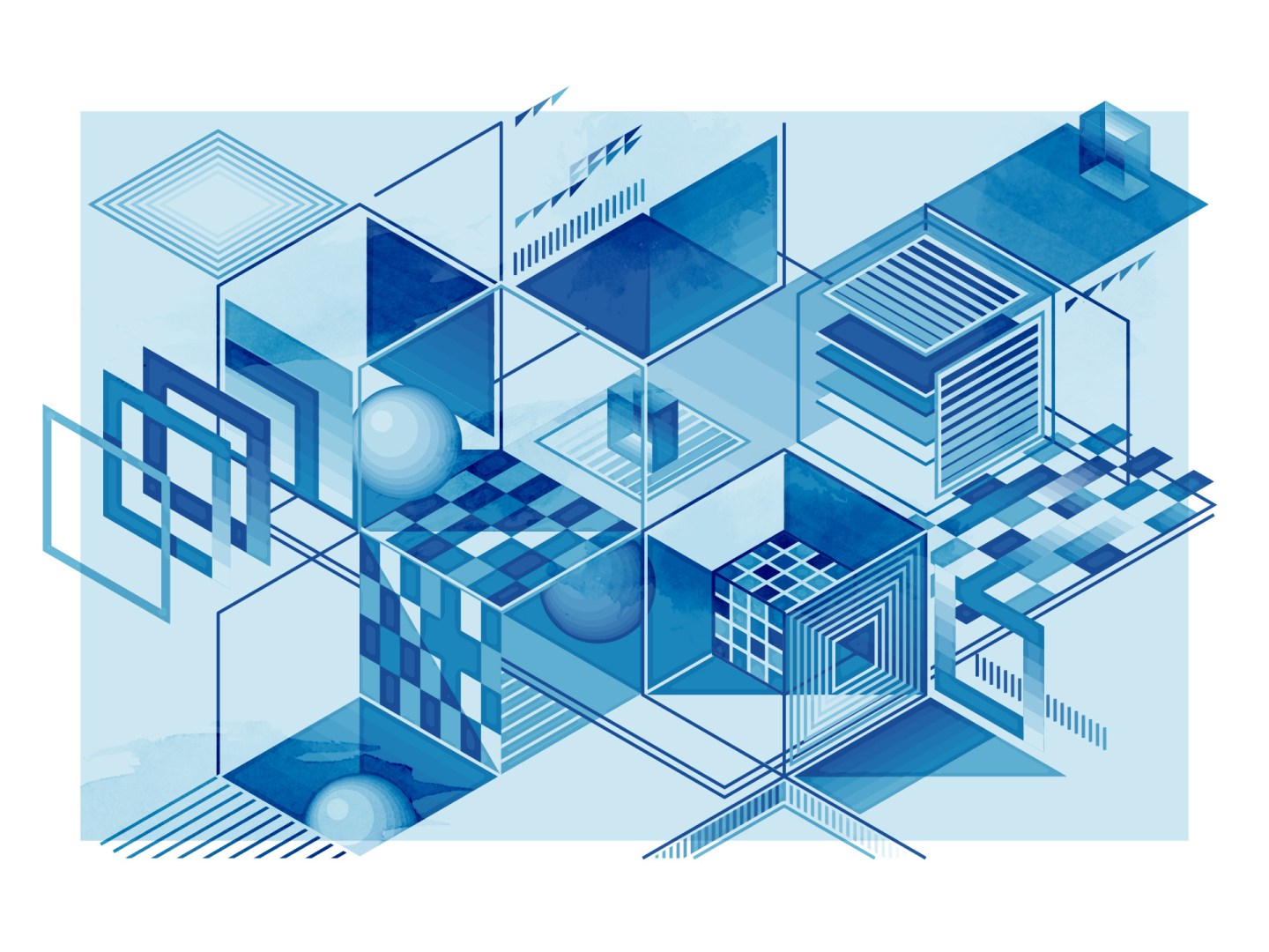 arte, composicion, abstracto, duotono, diseño grafico, benjamin casanova