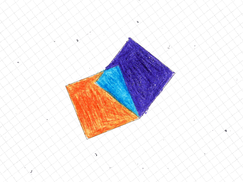 gif animado, formas abstractas, colores, figuras, stop motion