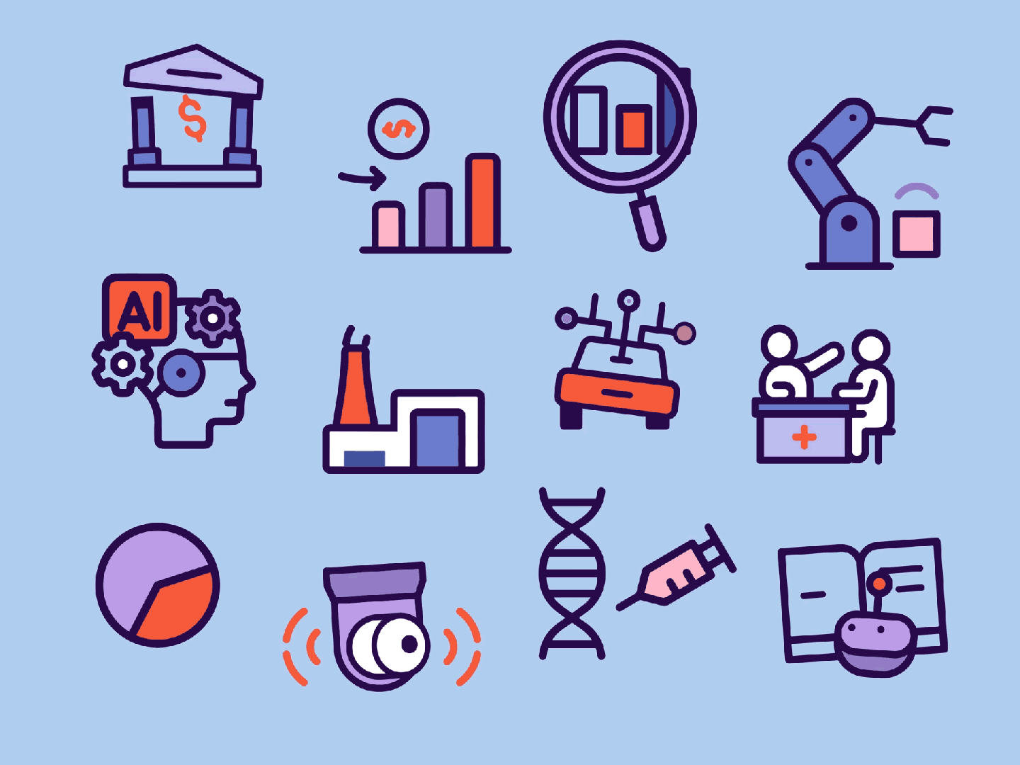 icons, motion, animated, iconos animados