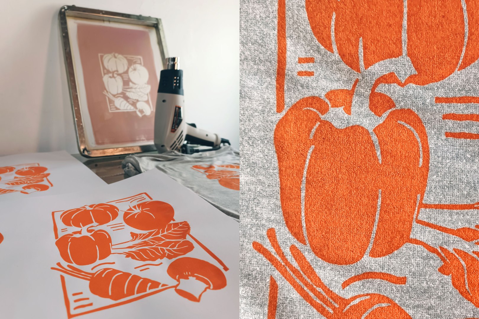 serigrafia, remera, estampado, tela, papel, shablon