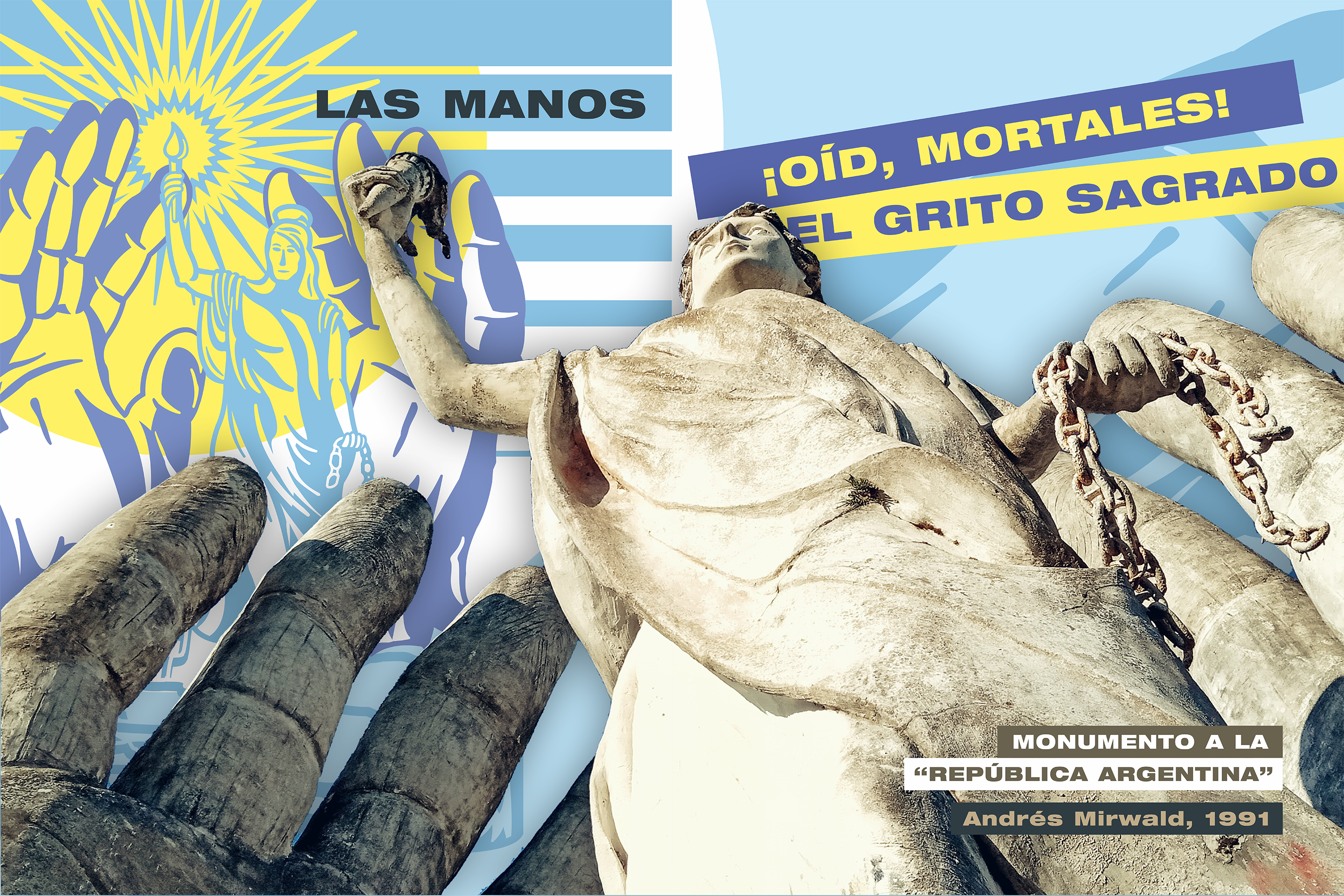 las manos, concepcion del uruguay, logo, insignia, escultura, monumento a la republica, la salamanca